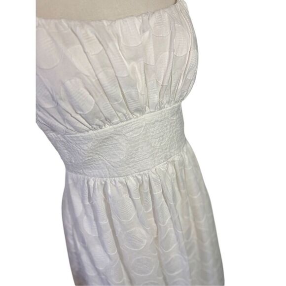 B. Smart white cotton fit and flare sundress - 12 - Picture 2 of 8